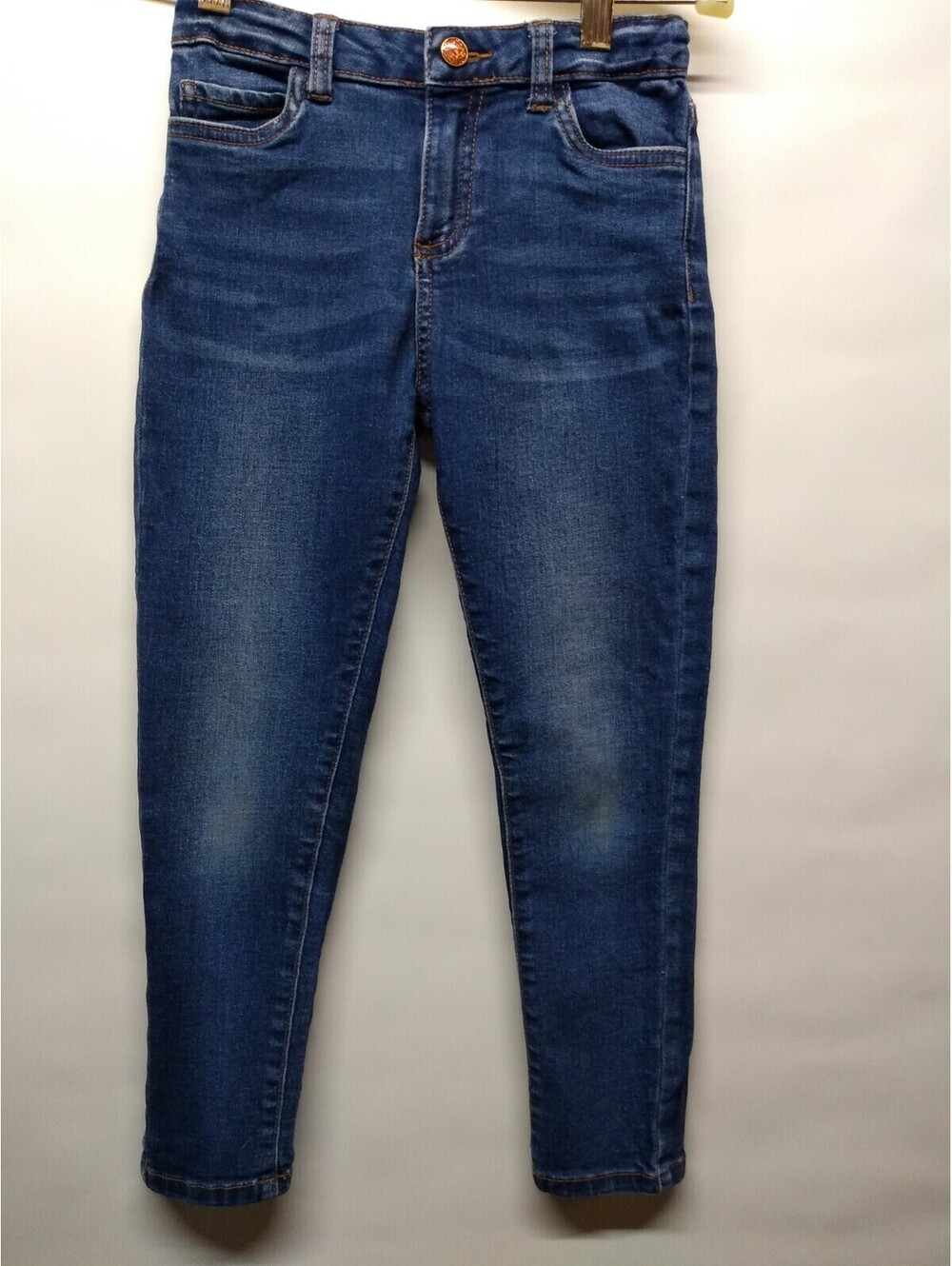 Dip Jeans Girls Size 7 adjustable waist Blue 025